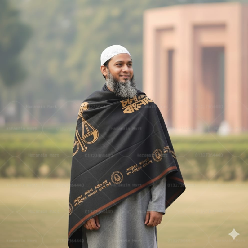 S জামায়াতে ইসলামী - কালো শাল